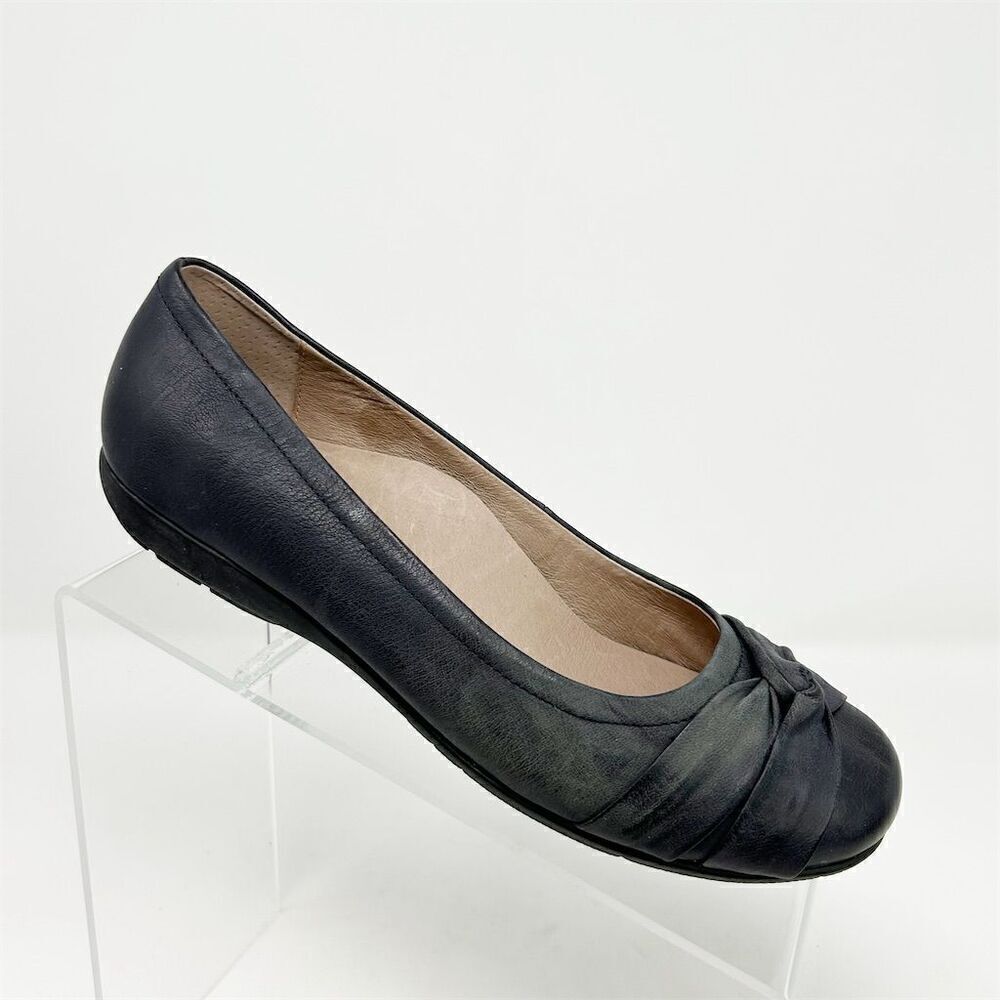 ABEO Terrie Women's Ballet Flats Black Gray Ombre Size 7 Neutral Casual Slip On